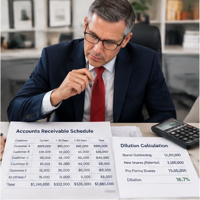 Receivables dilution analysis
