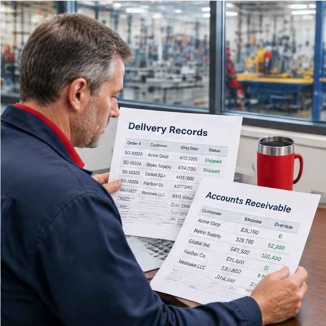 Manufacturer delivery and billing
