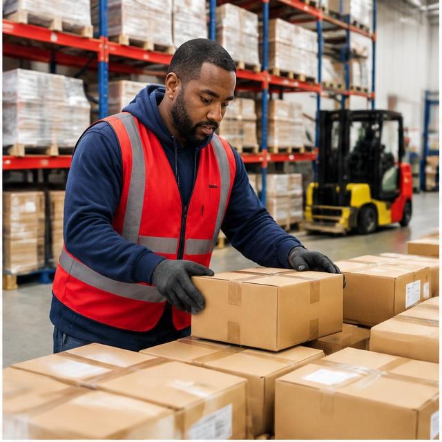 Supplier packing finished goods