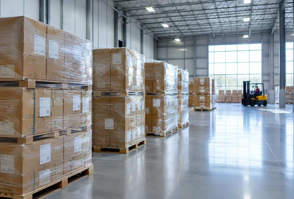 Completed goods ready to fulfill a customer order
