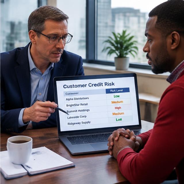 Customer credit evaluation