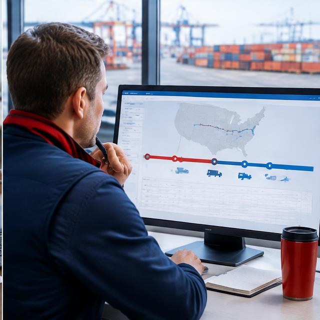 Shipment timeline planning