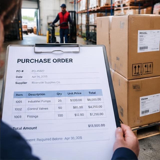 Order and supplier cartons